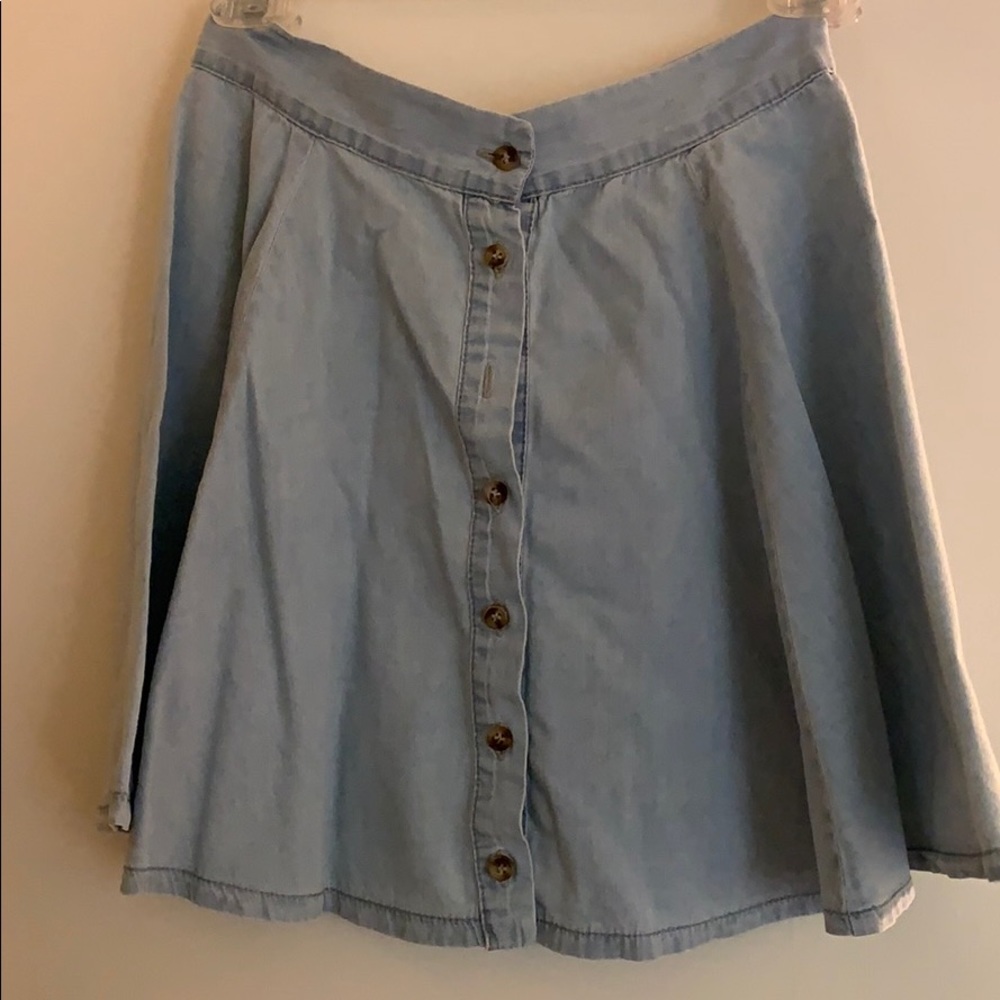 Denim skirt